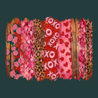Valentine's Day Brushstrokes With Roses Classic Tee | Teevron