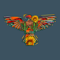 Thunderbird  Wild Soul With Sunflower Serape Aztec Urban Heavy Tee | Teevron
