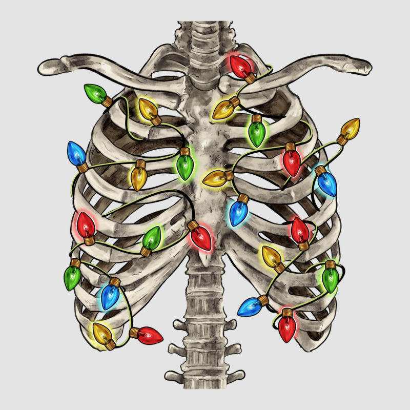 Christmas Rib Cage Premium Sweatshirt by FaDigitalArtStudio | Teevron