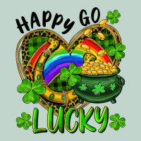 Happy Go Lucky Pot Of Gold And Rainbow Heart Zipper Hoodie | Teevron