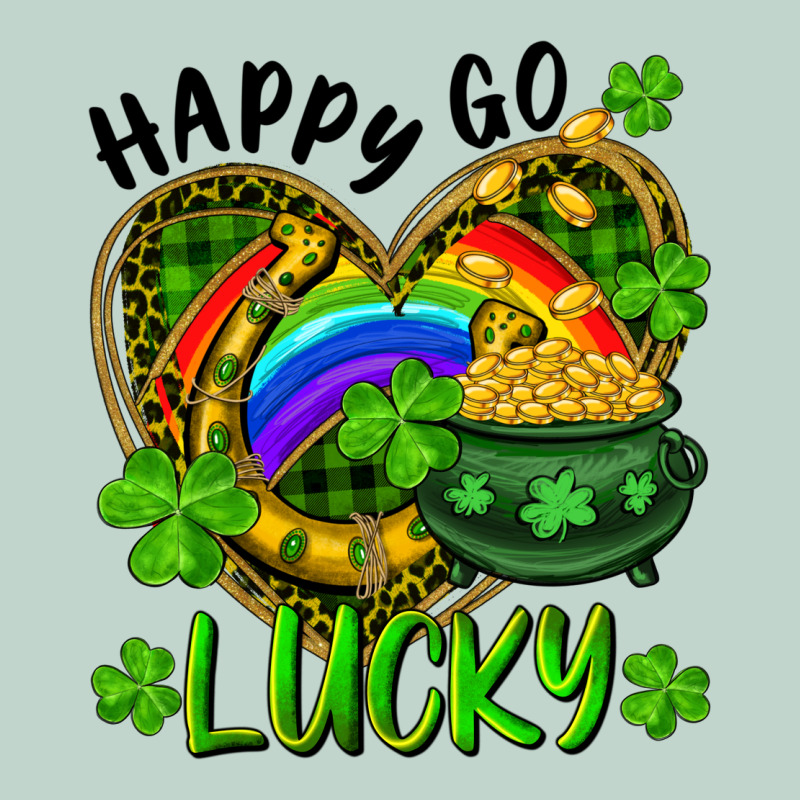 Happy Go Lucky Pot Of Gold And Rainbow Heart Zipper Hoodie by RanaPortraitStore | Teevron