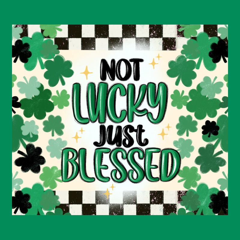 Not Lucky Just Blessed Urban Hoodie by MaliasSmallBusiness | Teevron