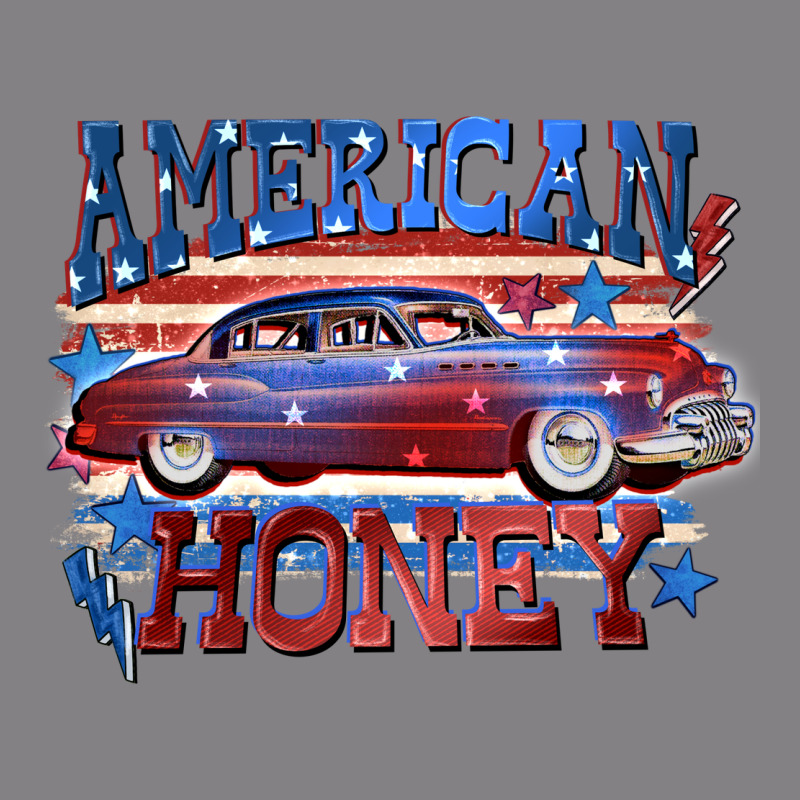 American Honey 4th Of July Heavyweight Hoodie by CowGirlArtShop | Teevron