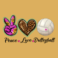 Peace Love Volleyball Premium Hoodie | Teevron