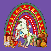 Christmas Unicorn Rainbow Premium Sweatshirt | Teevron
