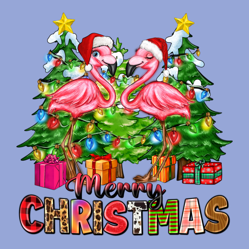 Merry Christmas Flamingo Classic Tee by Zillion Design Studio | Teevron