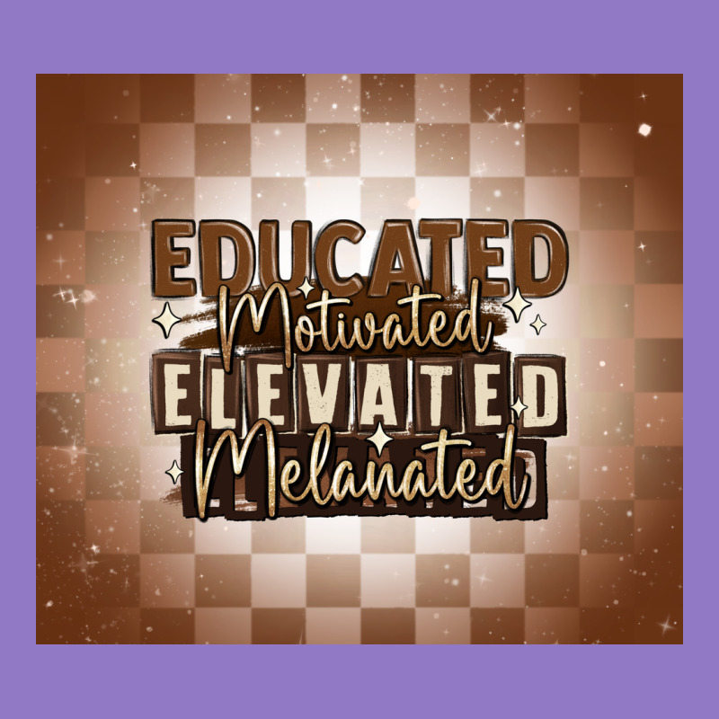 Educated Motivated Elevated Melanated Urban Hoodie by MaliasSmallBusiness | Teevron