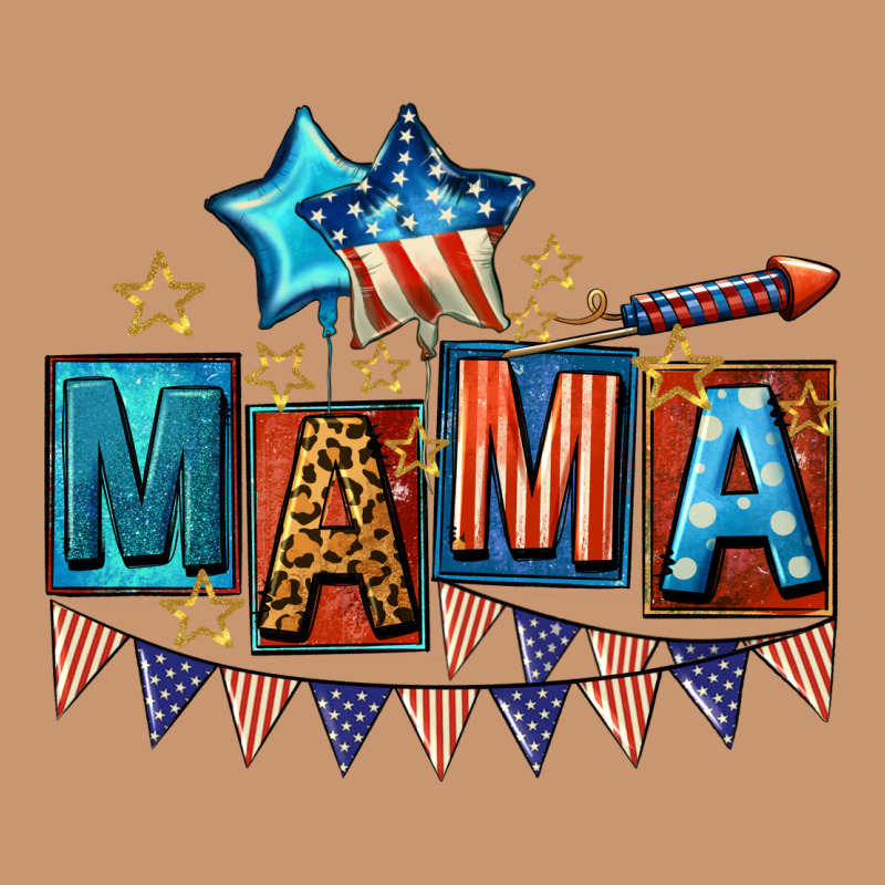 All American Mama 4th Of July Heavyweight Hoodie by CowGirlArtShop | Teevron