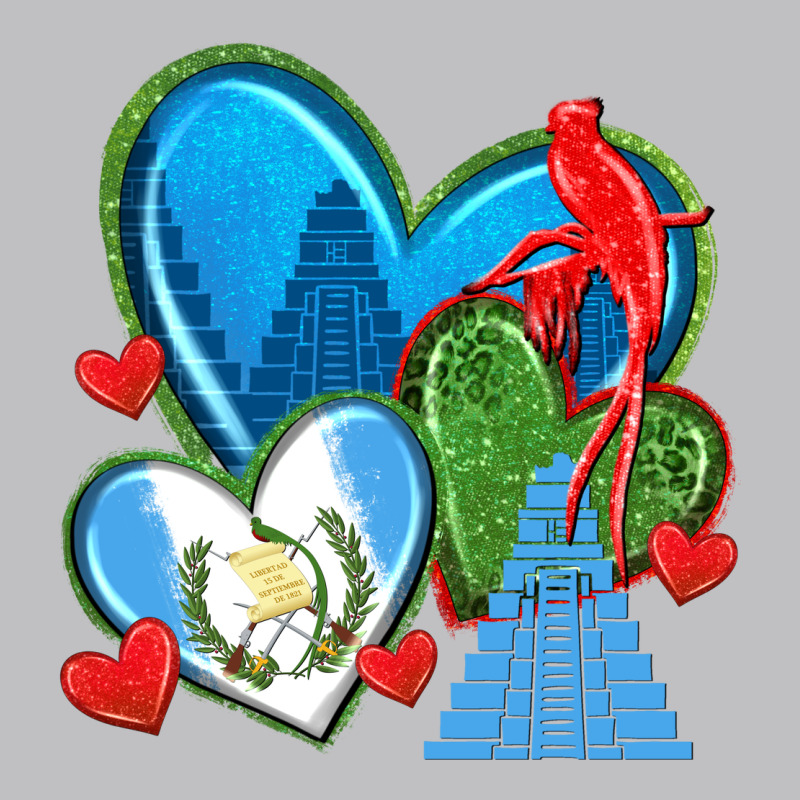 Guatemala Hearts Classic Tee by texasbilliewilder | Teevron