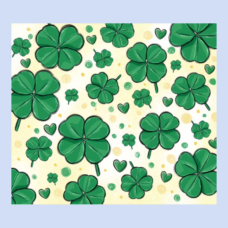 St Patrick Clover Urban Hoodie by MaliasSmallBusiness | Teevron