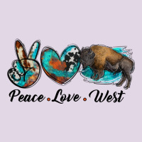 Peace Love West Bison Classic Tee | Teevron