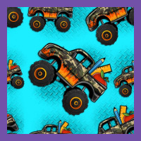 Monster Truck Pre Teen Seamless Pattern Premium Sweatshirt | Teevron