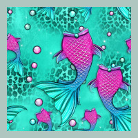 Mermaid Tail Seamless Pattern Premium Sweatshirt | Teevron
