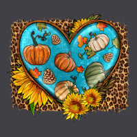 Fall Pattern Heart With Leopard Background Heavyweight Hoodie | Teevron