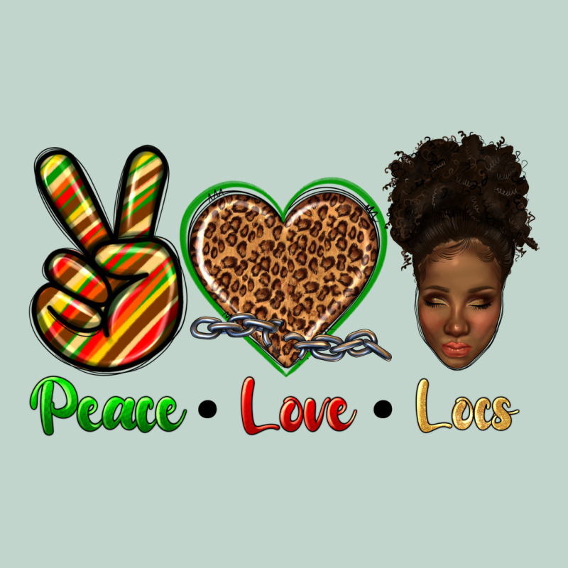 Peace Love Locs Zipper Hoodie by texasbilliewilder | Teevron