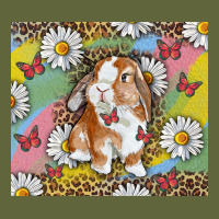 Watercolor Easter Bunny With Daisy Classic Tee | Teevron