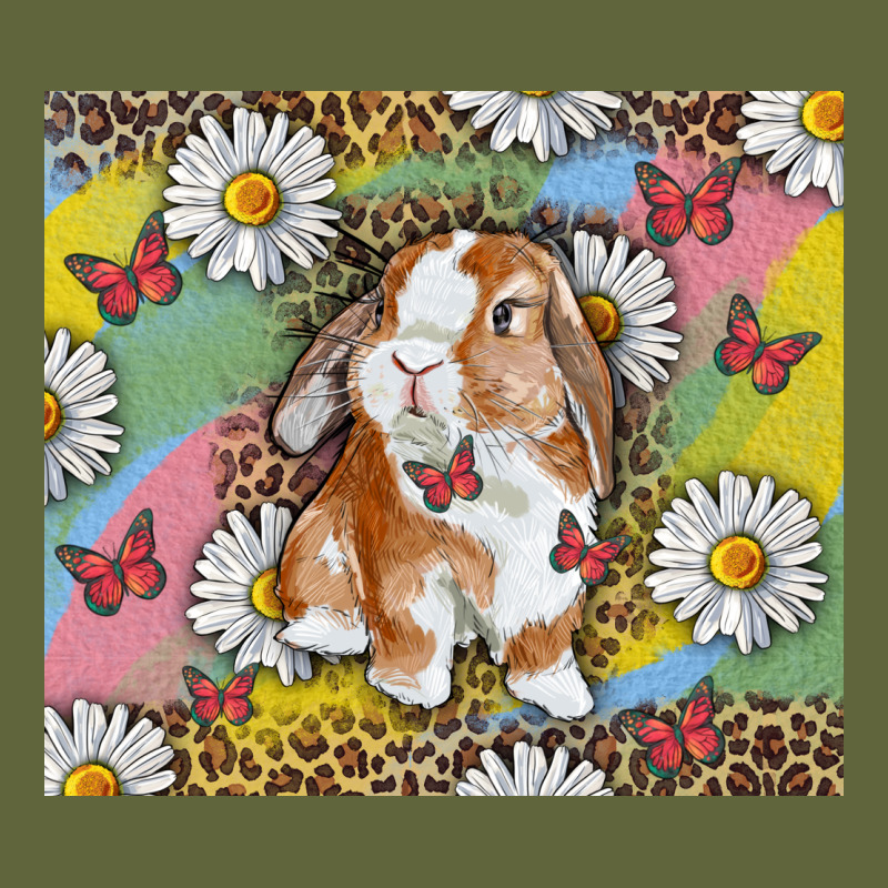 Watercolor Easter Bunny With Daisy Classic Tee by RanaPortraitStore | Teevron