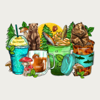 Bear Coffee Cups Zipper Hoodie | Teevron