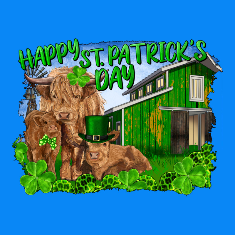 Happy St. Patrick's Day Cattle And Calfs Zipper Hoodie by RanaPortraitStore | Teevron
