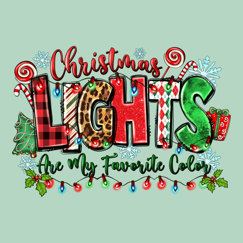 Christmas Lights Are My Favorite Color Classic Tee by Zillion Design Studio | Teevron