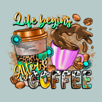 Life Begins After Coffee Heavy Core Tee | Teevron