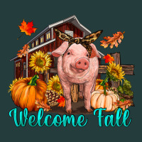 Welcome Fall Pig Classic Tee | Teevron