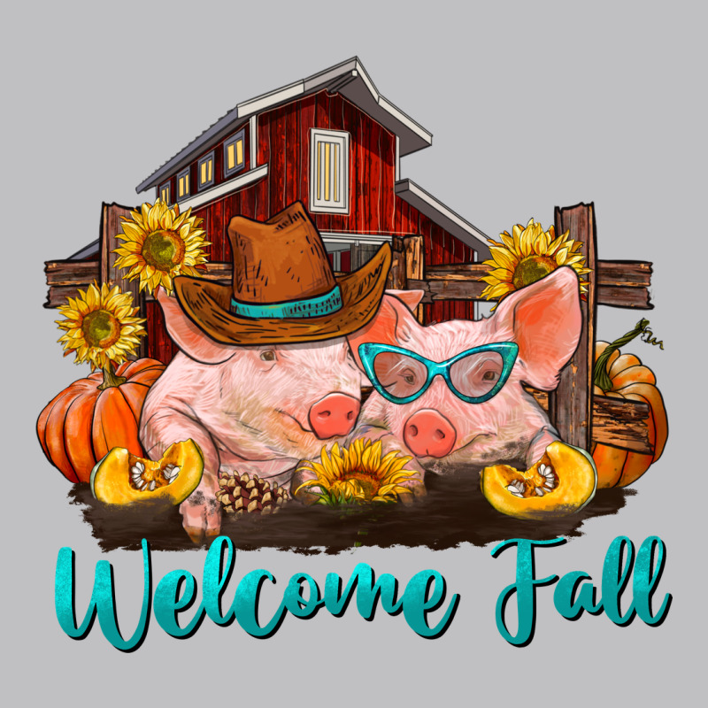 Welcome Fall Pigs Classic Tee by RanaPortraitStore | Teevron
