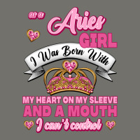As A Aries Girl I Was Born With My Heart On My Sleeve And A Mouth Premium Hoodie | Teevron
