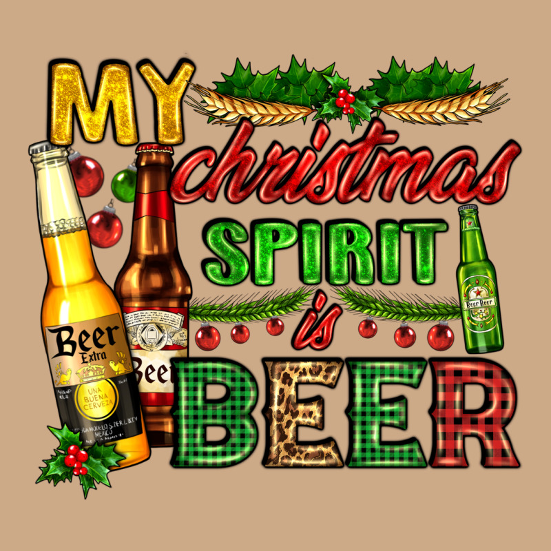 My Christmas Spirit Is Beer With Beer Bottles Vintage Hoodie by AdoDesignShop | Teevron