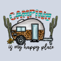 Camping Is My Happy Place Premium Sweatshirt | Teevron