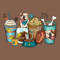 English Bulldog Coffee Cups Zipper Hoodie | Teevron