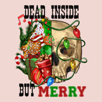 Dead İnside But Merry Human Skull Premium Sweatshirt | Teevron