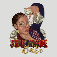 Self Made Babe Afro Black Woman Zipper Hoodie | Teevron