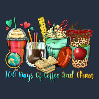 100 Days Of Coffee And Chaos Coffee Cups Zipper Hoodie | Teevron