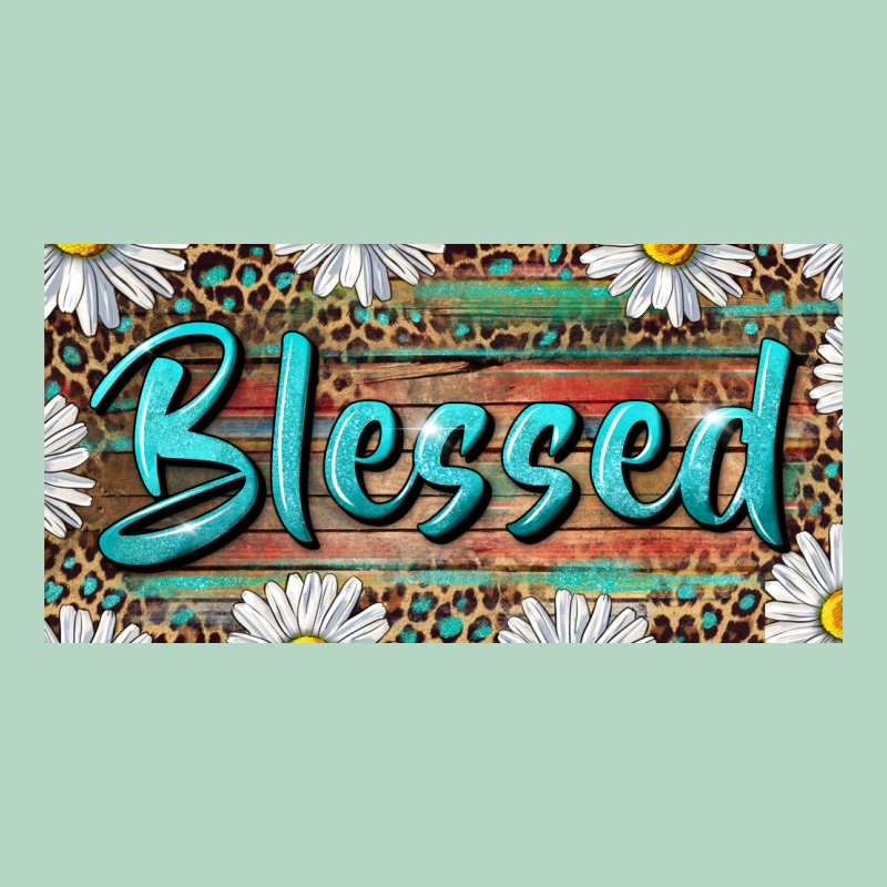 Blessed With Daisy And Leopard Classic Tee by RanaPortraitStore | Teevron