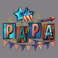 American Papa 4th Of July Heavyweight Hoodie | Teevron
