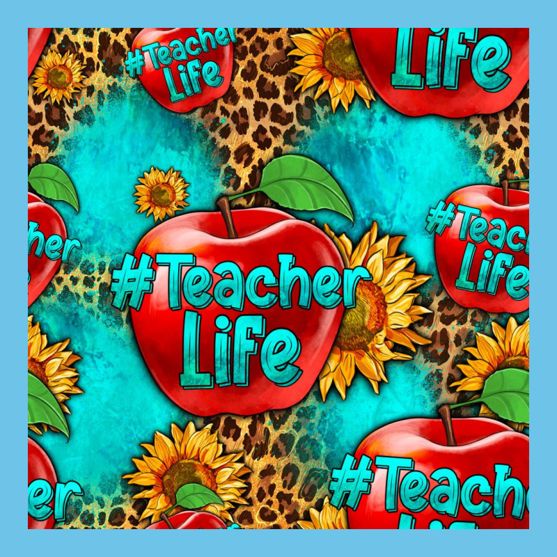 Teacher Apple Seamless Pattern Premium Sweatshirt by HRA Design Shop | Teevron