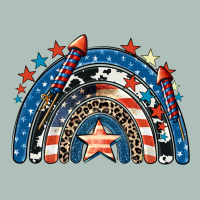 American Rainbow 4th Of July Heavyweight Hoodie | Teevron