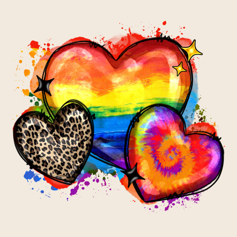 Pride Hearts Zipper Hoodie by Zillion Design Studio | Teevron