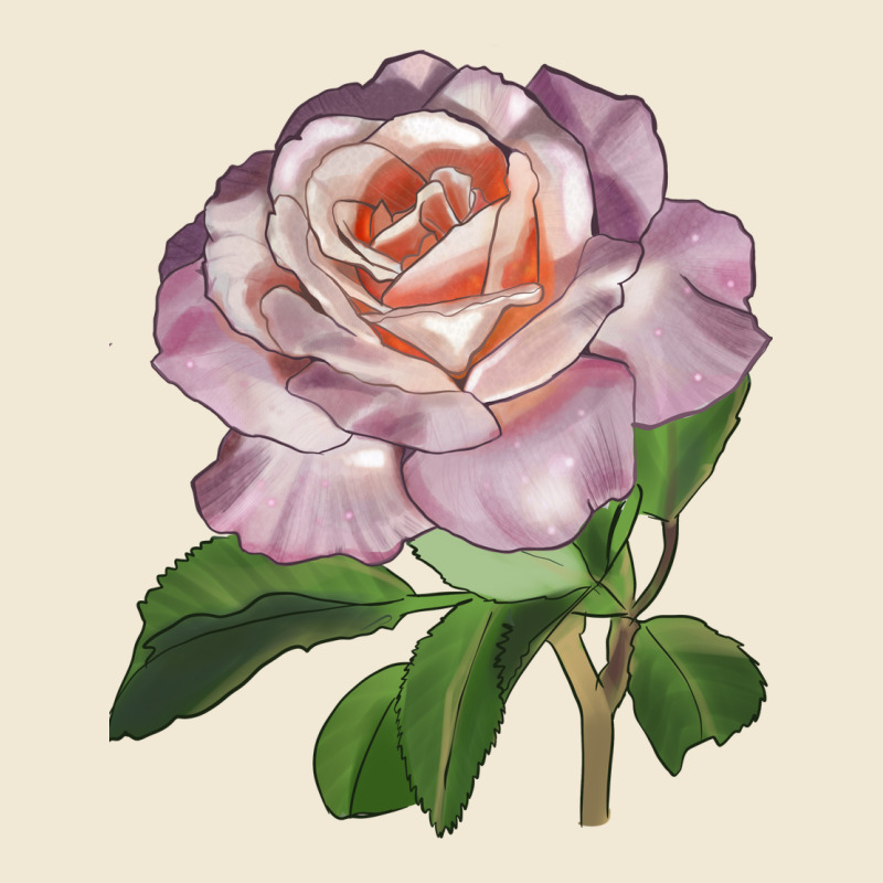 Belinda's Blush Rose Premium Tee by LillyAllenDesigns | Teevron