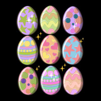 Vintage Easter Eggs Urban Hoodie | Teevron