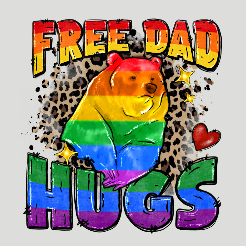 Free Dad Hugs Zipper Hoodie by Zillion Design Studio | Teevron