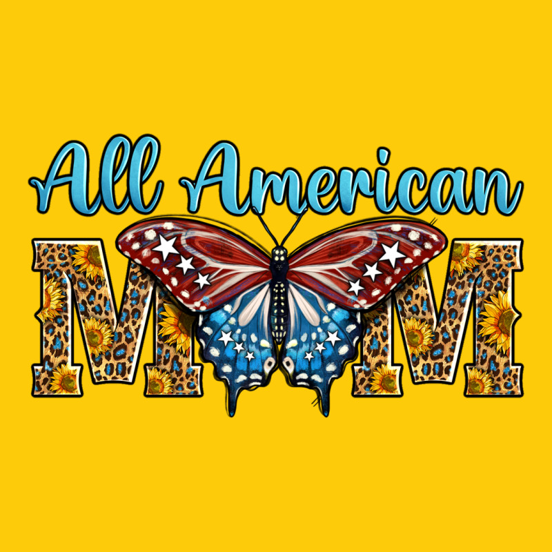 All American Mom American Flag Butterfly Premium Hoodie by LillyAllenDesigns | Teevron