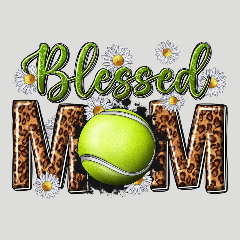 Blessed Mom With Tennis And Daisy Zipper Hoodie by texasbilliewilder | Teevron