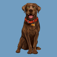 Chocolate Lab Labrador Retriever Urban Heavy Tee | Teevron