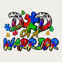 Dad Of A Warrior Zipper Hoodie | Teevron
