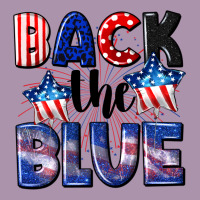 Back The Blue 4th Of July Heavyweight Hoodie | Teevron