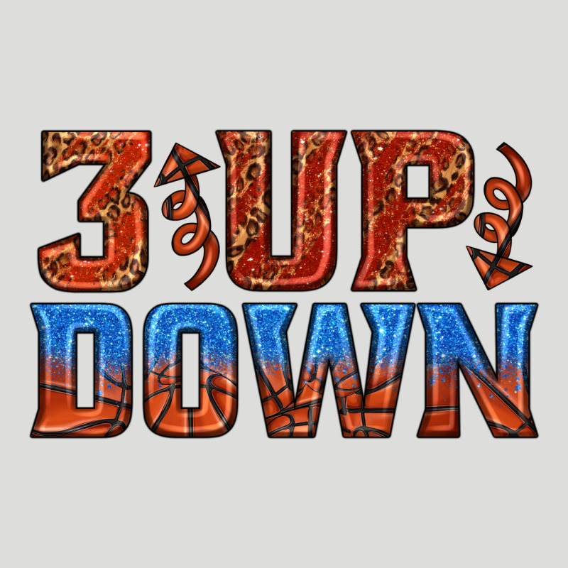 3 Up 3 Down Basketball Zipper Hoodie by texasbilliewilder | Teevron