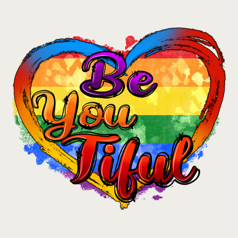 Be You Tiful Zipper Hoodie by Zillion Design Studio | Teevron