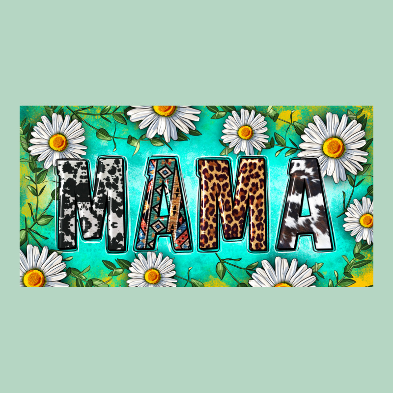 Turquoise And Daisy Mama Classic Tee by RanaPortraitStore | Teevron